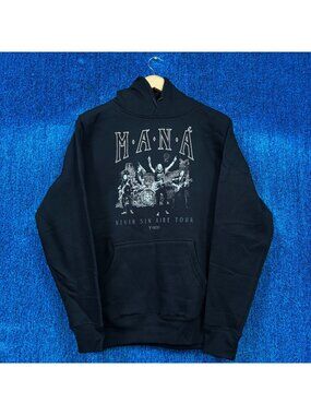 Mana Vivir Sin Aire Tour Rock Hoodie Size Small